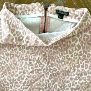 Pink cheetah wild fable skirt